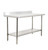 Omcan USA 44344 36" W x 30" D Stainless Steel 20 Gauge Open with Undershelf Work Table
