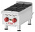 Omcan USA 43733 Stainless Steel Natural Gas Countertop 2 Burners Hotplate - 44,000 BTU