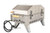 Omcan USA 49112 1 Deck Stainless Steel Propane Gas Countertop Pizza Oven - 12,000 BTU