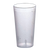 Omcan USA 80332 8 Oz. Clear Plastic Pebbled Tumbler