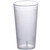 Omcan USA 80332 8 Oz. Clear Plastic Pebbled Tumbler