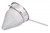 Omcan USA 80123 8.5" Dia. Stainless Steel Bouillon Strainer with Flat Handle