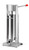Omcan USA 44924 6 Lbs. Stainless Steel Manual Vertical Hydraulic Sausage Stuffer - 208-220 Volts