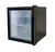 Omcan USA 44496 52 L. 1 Glass Door Reach In Refrigerated Display - 110 Volts