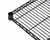 Omcan USA 20132 54" W x 14" D Epoxy Wire Shelf