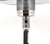 Omcan USA 46799 Brown Powder Coat Finish Stainless Steel Propane or Butane Fuel Patio Heater - 45,000 BTU