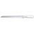 Omcan USA 12634 8" White Handle Narrow Blade Slicing Knife