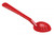 Omcan USA 85097 13" L Red Polycarbonate Perforated Serving Spoon