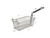 Omcan USA 80553 5.63" W x 11" D x 4.13" H Nickel Plated Steel Rectangular Medium Mesh Fry Basket