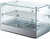 Omcan USA 41871 22"W x 14"D x 15"H Stainless Steel and Glass Countertop Food Warmer and Display Case - 110 Volts 1-Ph