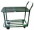 Omcan USA 31433 272 Lbs. Green 2 Shelf Open Base Stock Cart