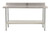 Omcan USA 23797 60" W x 24" D Galvanized 18 Gauge Elite Series Work Table with Undershelf