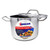 Omcan USA 80437 8 Qt. Stainless Steel Stock Pot with Cover