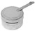 Omcan USA 80527 6 Qt. Stainless Steel Round Roll Top Chafing Dish