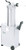 Omcan USA 46099 26 Lbs. Aluminum Lid and Piston Automatic Vertical Hydraulic Sausage Stuffer - 208 Volts