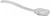 Omcan USA 80288 Clear Polycarbonate Buffet Spoon