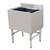 Omcan USA 43477 24"W x 18.50"D x 33" H 77 Lbs. Stainless Steel 20 Gauge Ice Bin