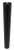 Omcan USA 43206 3" Diameter x 28.5"H Black Metal Square Spider Top Dining Height Table Column