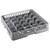 Omcan USA 43502 19.7" H x 19.7" W x 4" D 25 Compartments Dishwasher Glass Rack