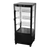 Omcan USA 25826 2.9 Cu. Ft. Black Refrigerated Display Case - 110 Volts 1-Ph