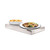Omcan USA 20180 Stainless Steel Free Standing Hot Plate Food Warmer - 110 Volts