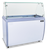 Omcan USA 44588 290 L. Powder Coated Steel Ice Cream Dipping or Display Case - 110 Volts