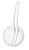 Omcan USA 80374 8" Dia. x 3" H Nickel Plated Steel Round Medium Mesh Culinary Basket