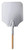 Omcan USA 80249 12" x 14" Aluminum Blade Rectangular Pizza Peel with 26" L and Wooden Handle