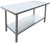 Omcan USA 19138 48" W x 24" D Stainless Steel 20 Gauge Work Table with Undershelf