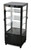Omcan USA 25827 3.0 Cu. Ft. Black Refrigerated Display Case - 110 Volts 1-Ph