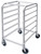 Omcan USA 13497 6 Pans Aluminum Curved Top Pan Rack