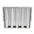 Omcan USA 34835 20'W x 2"D x 16"H Stainless Steel Range Hood Filter