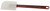 Omcan USA 40572 10" L White Silicone Head Red Handle Spatula