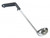 Omcan USA 80321 13" L 4 Oz. Stainless Steel with Black Plastic Handle Ladle