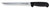 Omcan USA 11834 8" Black Handle Straight Blade Fillet Knife