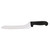 Omcan USA 12427 9" Black Handle Wave Edge offset Bread Slicer