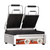 Omcan USA 19937 Cast Iron Dual Plate Manual Sandwich Grill