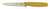 Omcan USA 11498 4" Stainless Steel Polypropylene Yellow Handle Paring Knife