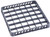 Omcan USA 37876 19.75"W x 19.75"D x 2"H 6 Row Cup Extender
