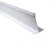 Omcan USA 10791 3" x 30" White Solid Parsley Holder Divider