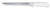 Omcan USA 11856 8" White Handle Straight Blade Fillet Knife