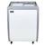 Omcan USA 46492 5.5 Cu. Ft. All White Exterior Ice Cream Display Chest Freezer - 110 Volts
