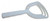 Omcan USA 10459 Poly Square White Meat Scraper