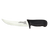 Omcan USA 11564 6" Stainless Steel Black Handle Curved Boning Knife