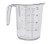 Omcan USA 80572 1 Qt. Clear Polycarbonate Measuring Cup