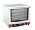 Omcan USA 45599 Stainless Steel Single Deck Half Size Electric Countertop Convection Oven - 220 Volts 1-Ph