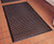 Omcan USA 23584 Black Rubber Multi-Purpose Anti-Fatigue Mat
