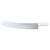 Omcan USA 31355 18" White DR Handle Pizza Rocker Knife