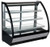 Omcan USA 46471 59.8" W Curved Glass 3 Shelves Refrigerated Display