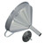 Omcan USA 80415 5" Top Diameter Stainless Steel Funnel